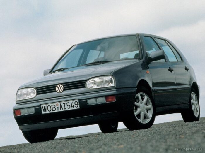 Read more about the article Volkswagen Golf 3 (1991 – 1997) Drehmoment Tabelle für Alufelgen und Stahlfelgen, Reifengrößen